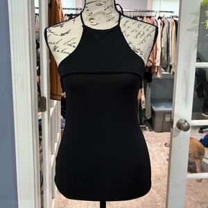 Zara Black Halter Tunic Top - Size‎ Small